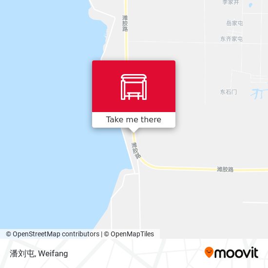 潘刘屯 map