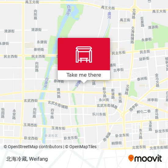 北海冷藏 map