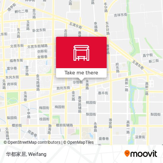华都家居 map