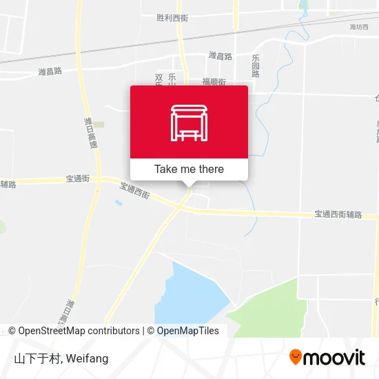 山下于村 map