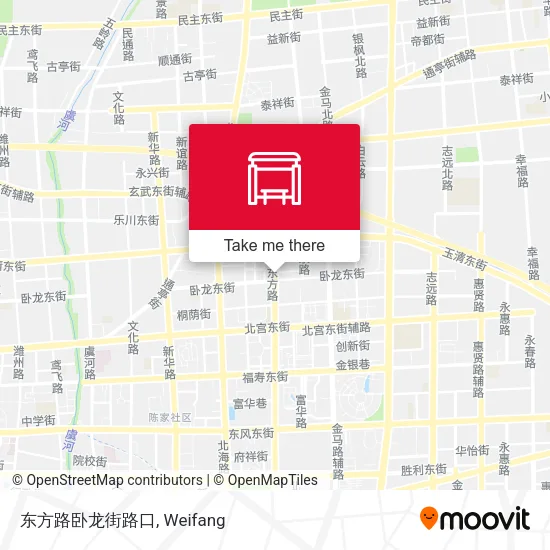 东方路卧龙街路口 map