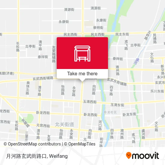 月河路玄武街路口 map
