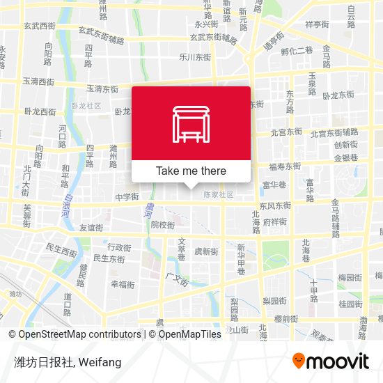 潍坊日报社 map