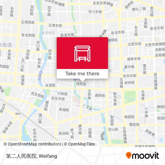 第二人民医院 map