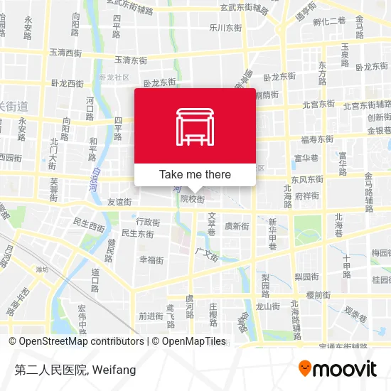 第二人民医院 map