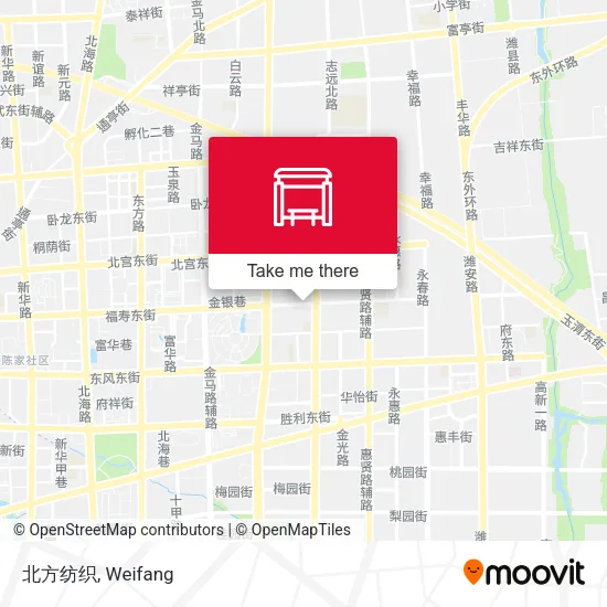 北方纺织 map