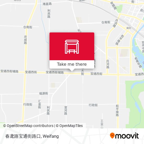 春鸢路宝通街路口 map