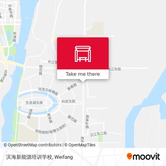 滨海新能源培训学校 map