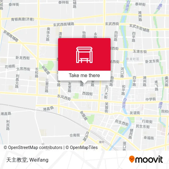天主教堂 map