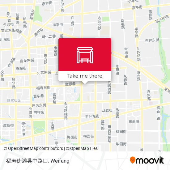 福寿街潍县中路口 map