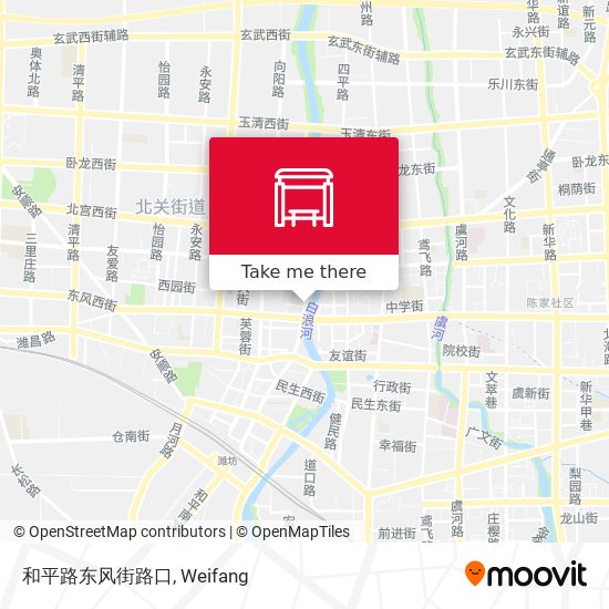 和平路东风街路口 map