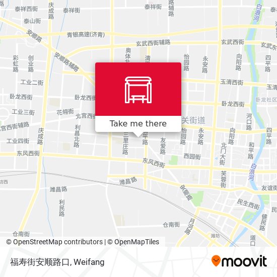 福寿街安顺路口 map