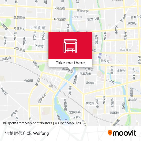 浩博时代广场 map