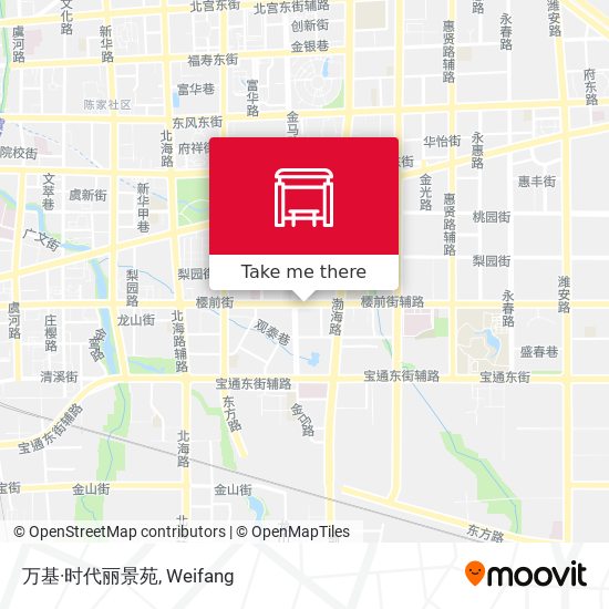 万基·时代丽景苑 map