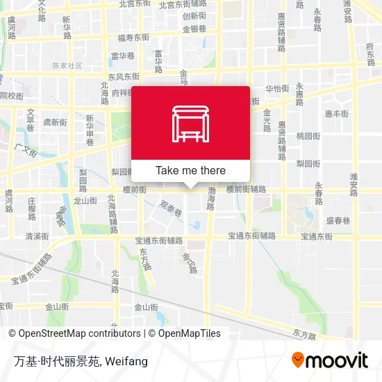万基·时代丽景苑 map