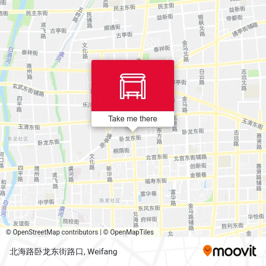 北海路卧龙东街路口 map