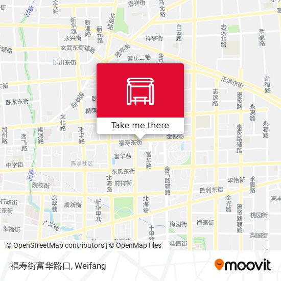 福寿街富华路口 map