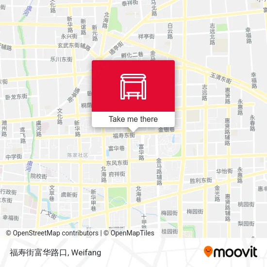 福寿街富华路口 map