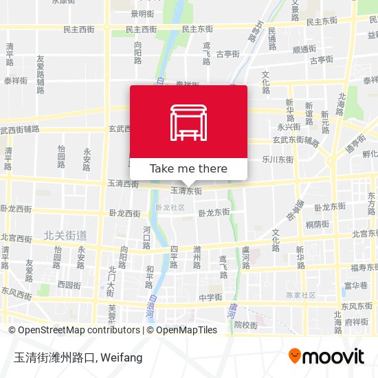 玉清街潍州路口 map