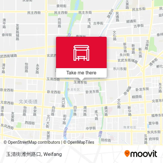 玉清街潍州路口 map