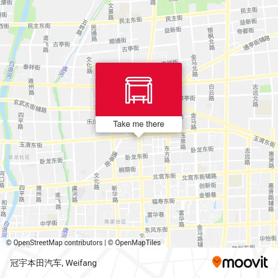 冠宇本田汽车 map