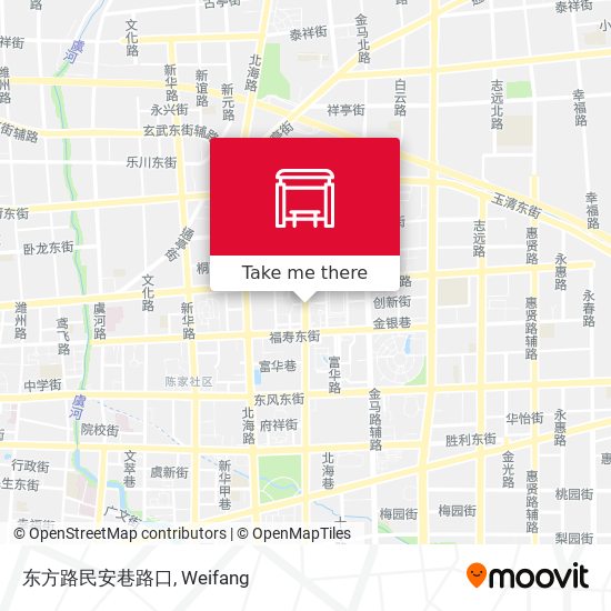 东方路民安巷路口 map