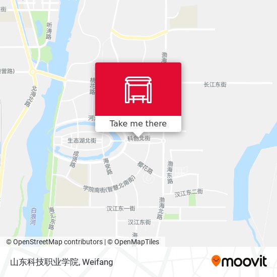 山东科技职业学院 map