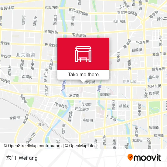 东门 map