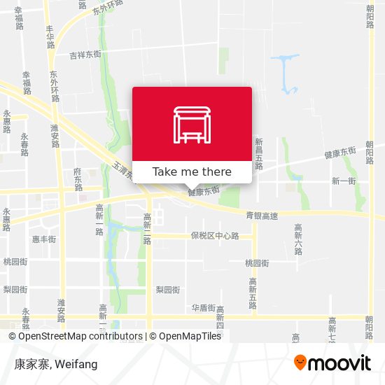 康家寨 map