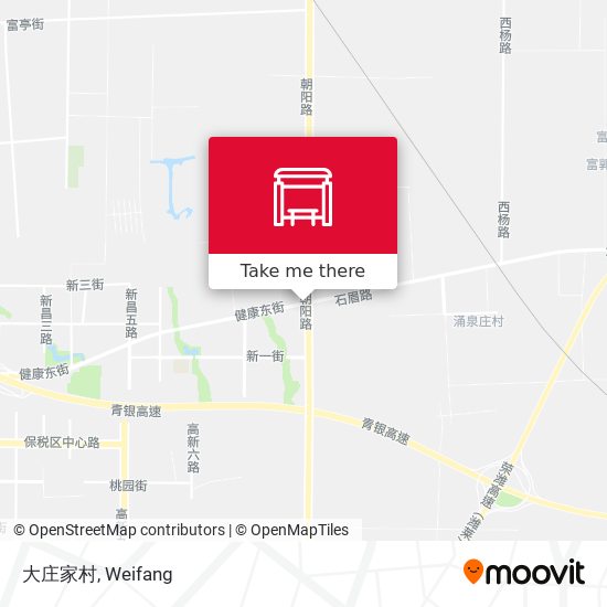 大庄家村 map