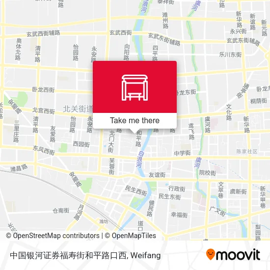 中国银河证券福寿街和平路口西 map