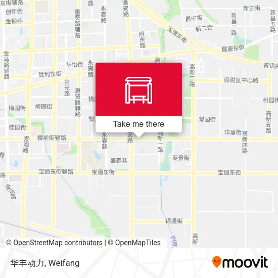 华丰动力 map