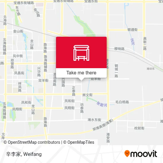 辛李家 map