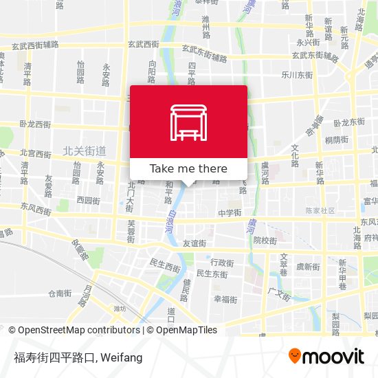 福寿街四平路口 map