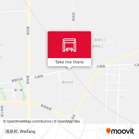 涌泉村 map