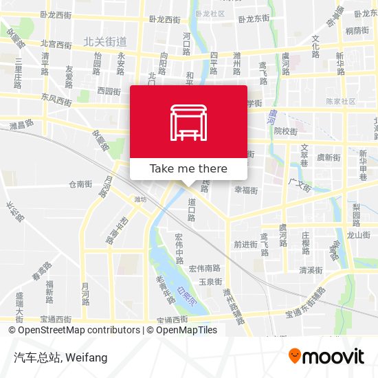 汽车总站 map