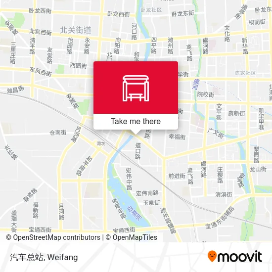 汽车总站 map