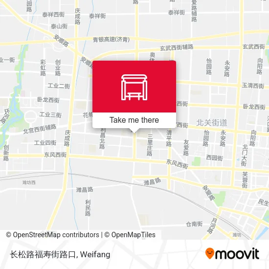 长松路福寿街路口 map