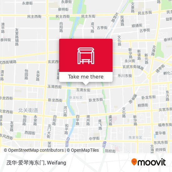 茂华·爱琴海东门 map