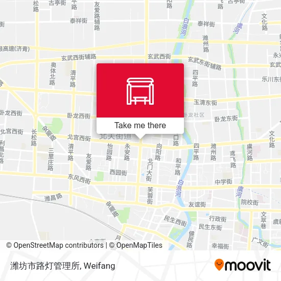 潍坊市路灯管理所 map
