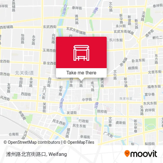 潍州路北宫街路口 map