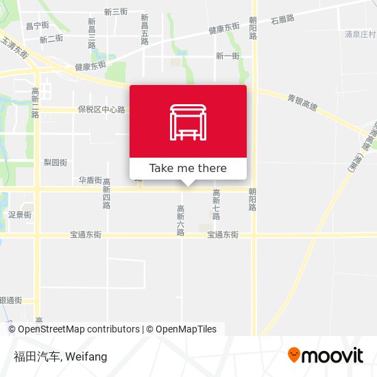 福田汽车 map