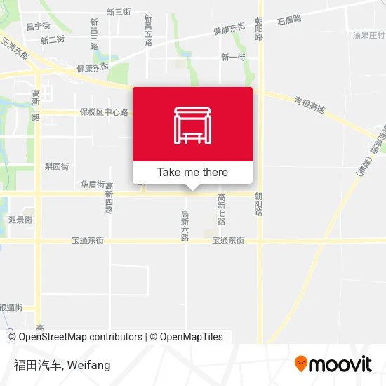 福田汽车 map
