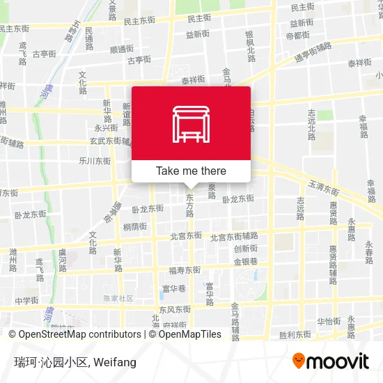 瑞珂·沁园小区 map