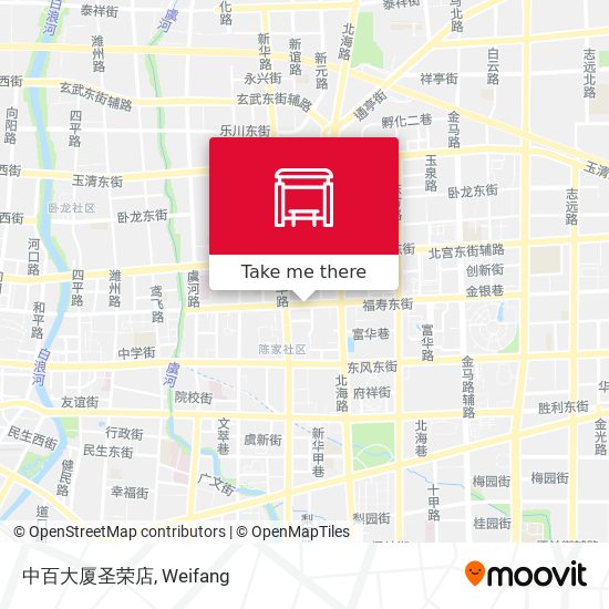 中百大厦圣荣店 map