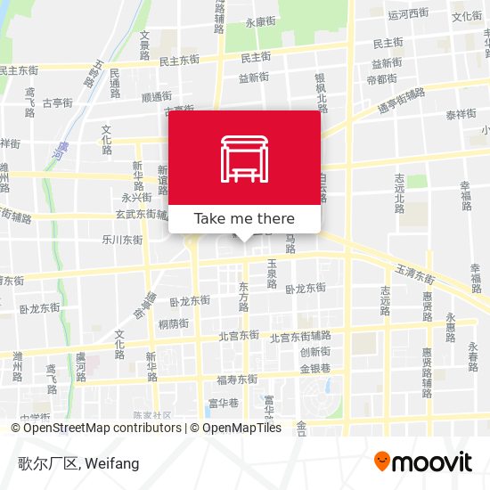 歌尔厂区 map
