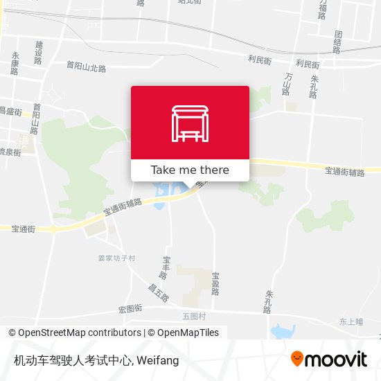机动车驾驶人考试中心 map
