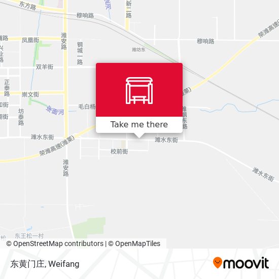 东黄门庄 map