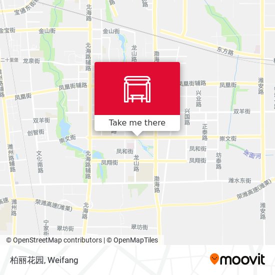 柏丽花园 map