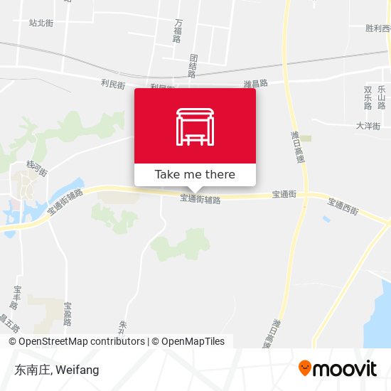 东南庄 map
